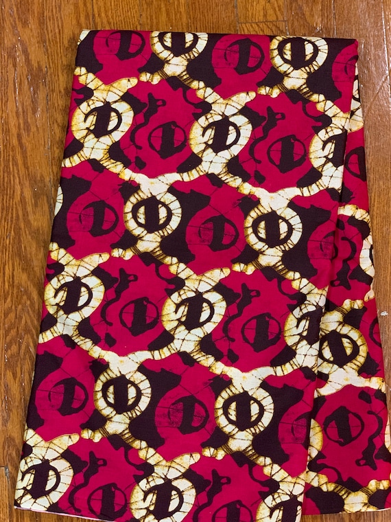 African fabric, African print, Mask fabric, Ankara fabric, African wax print, Kente Print Fabric, 100% Cotton Fabric African Head Wrap