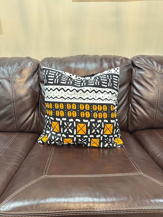 African Wax Print Pillow Cover, Accent Pillow Covers, Ankara Pillow Covers, Decorative Throw Pillow Cover, Vintage & Contemporary home decor
