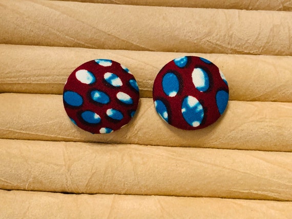 African Fabric Cufflinks, Black History Cufflinks, Gift for Fathers, Boyfriend's gift,  Groomsmen Cufflinks, Wedding Cufflinks,Gift for Dad
