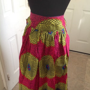 African Print Skirt, Ankara Maxi Skirt, Made to Order Skirt, Summer Maxi Skirt, African Print Skirt, Long Maxi Skirt, African Wax, Custom