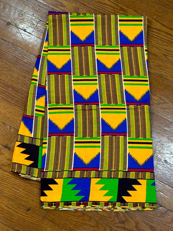 6 yards African fabric, African prints, Ankara fabric, African wax prints, Kente Prints Fabric, 100% Cotton Fabric, African Head Wraps