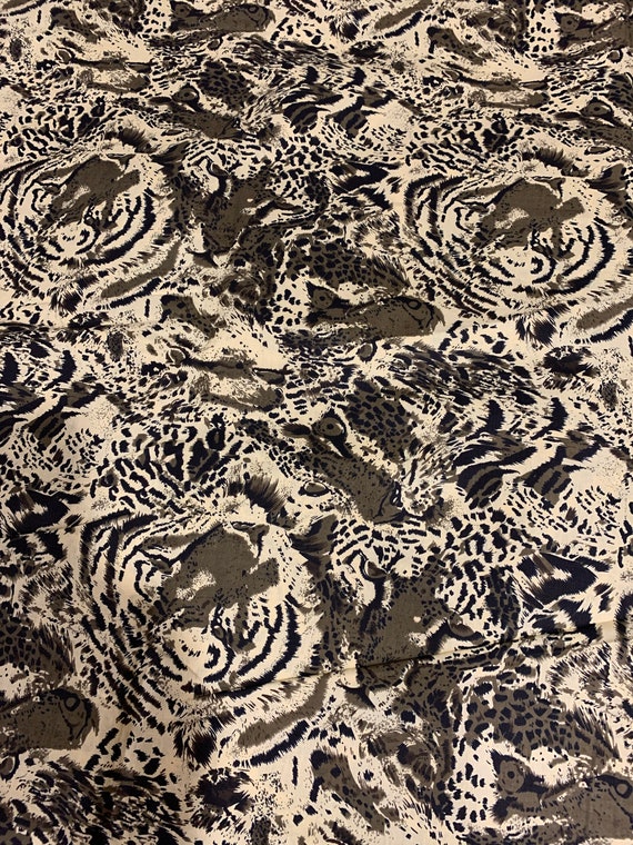 Animal prints by yard, Animal print fabric for Mask, Cotton print ,100% Cotton Fabric, Quilting Fabric, Multiple Animal Print fabric