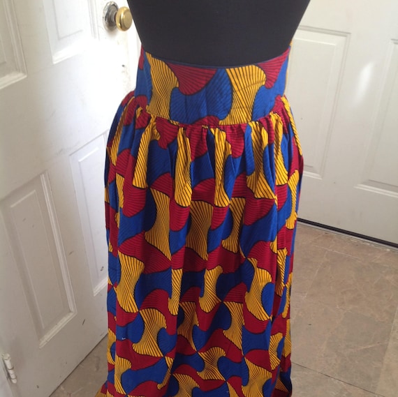 African Print Skirt, Ankara Maxi Skirt, Custom Made Skirt, Summer Maxi Skirt, African Print Skirt, Long Skirt, African Skirt Made to Order