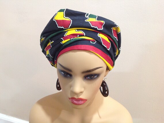 African Fabric Headwrap, African Head Wrap, Fabric Dangle Earrings, Ankara Fabric Earrings, African Jewelry, Ankara Earring, African Fashion