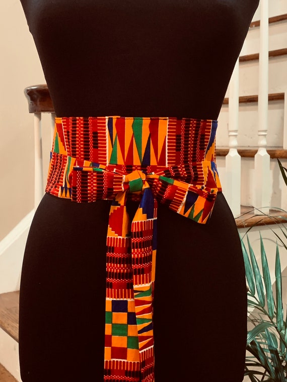 Ankara Styles Ankara Obi Belt African Print Obi Ankara Belt For