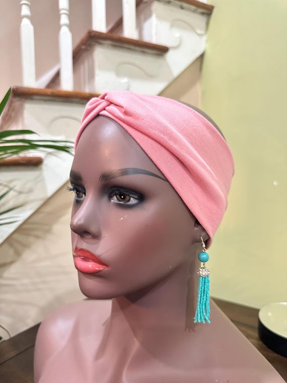 Pre-tied Turban Headband: Ready-to-Wear Boho Headwrap