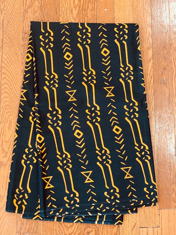African fabric, African print, Mask fabric, Ankara fabric, African wax print, Kente Print Fabric, 100% Cotton Fabric African Head Wrap