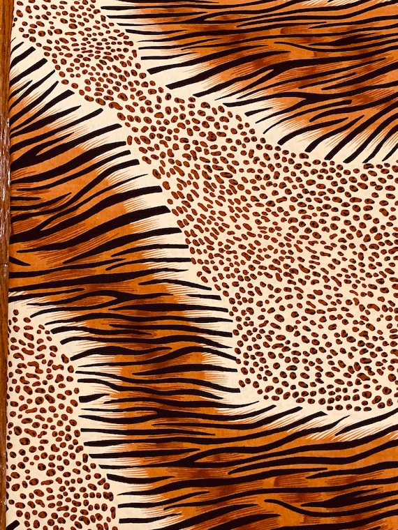 Animal prints by yard, Animal print fabric for Mask, Cotton print ,100% Cotton Fabric, Quilting Fabric, Multiple Animal Print fabric