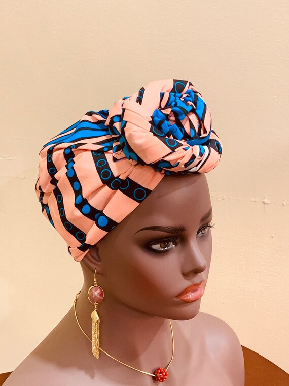 African Fabric Headwrap, African Fabric Neck Warmer, African Head Wrap, Ankara Fabric Earrings, African Fabric Accessories,  African Fashion