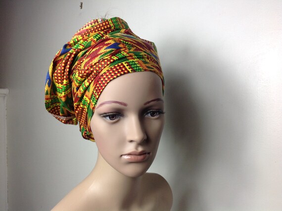 African Fabric Headwrap, African Head Wrap, Fabric Dangle Earrings, Ankara Fabric Earrings, African Jewelry, Ankara Earring, African Fashion