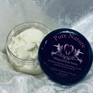 Feuchtigkeitsspendende Körperbutter, Körperbutter für gesunde Haut, natürliche Körperbutter, Heilbutter, Körperbutter für trockene Haut