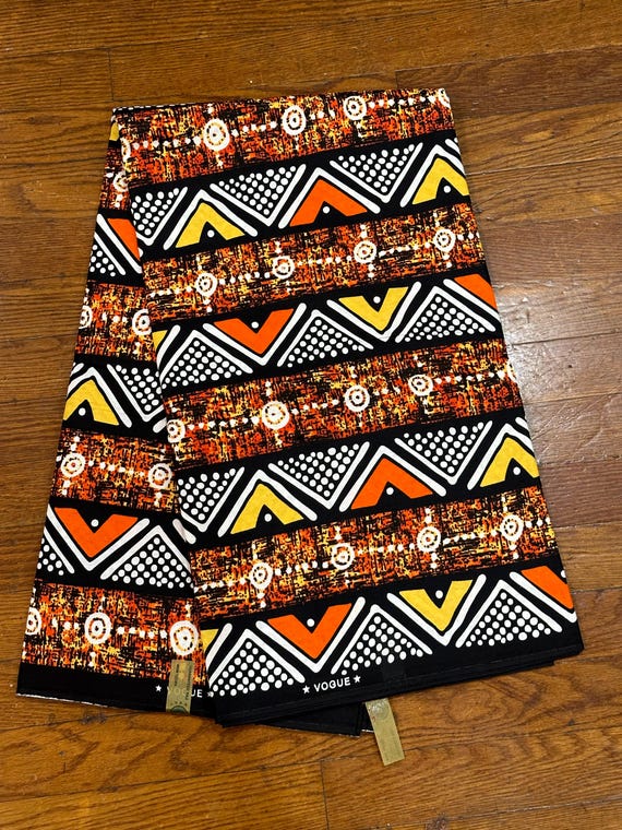 6 yards African fabric, African prints, Ankara fabric, African wax prints, Kente Prints Fabric, 100% Cotton Fabric, African Head Wraps