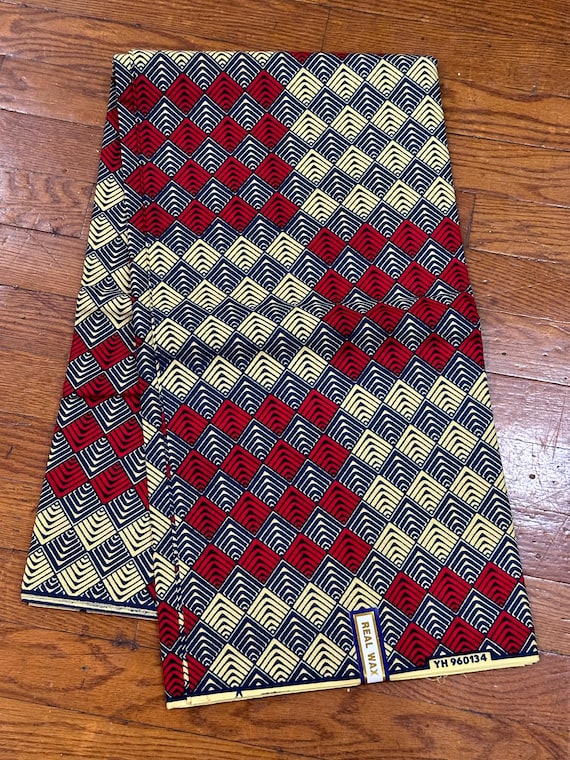 6 yards African fabric, African prints, Ankara fabric, African wax prints, Kente Prints Fabric, 100% Cotton Fabric, African Head Wraps