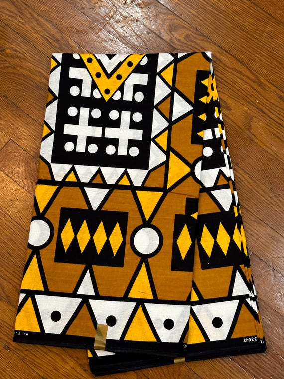 6 yards African fabric, African prints, Ankara fabric, African wax prints, Shamakaka Prints Fabric, 100% Cotton Fabric, African Head Wraps