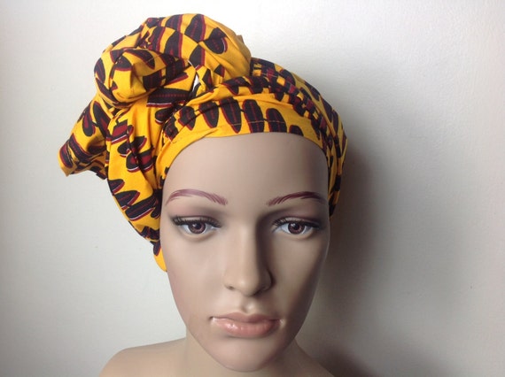 African Fabric Headwrap, African Fabric Neck Warmer, African Head Wrap, Ankara Fabric Earrings, African Fabric Accessories,  African Fashion