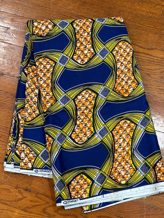 6 yards African fabric, African prints, Ankara fabric, African wax prints, Kente Prints Fabric, 100% Cotton Fabric, African Head Wraps