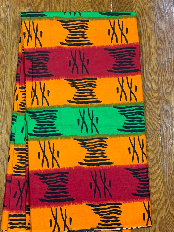 6 yards African fabric, African prints, Ankara fabric, African wax prints, Kente Prints Fabric, 100% Cotton Fabric, African Head Wraps