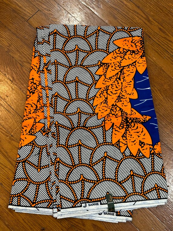 6 yards African fabric, African prints, Ankara fabric, African wax prints, Kente Prints Fabric, 100% Cotton Fabric, African Head Wraps