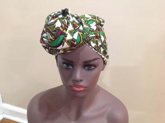 African Fabric Headwrap, African Head Wrap, Fabric Dangle Earrings, Ankara Fabric Earrings, African Jewelry, Ankara Earring, African Fashion