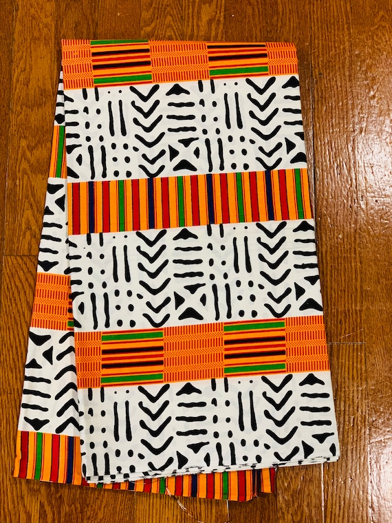 6 yards African fabric, African prints, Ankara fabric, African wax prints, Kente Prints Fabric, 100% Cotton Fabric, African Head Wraps