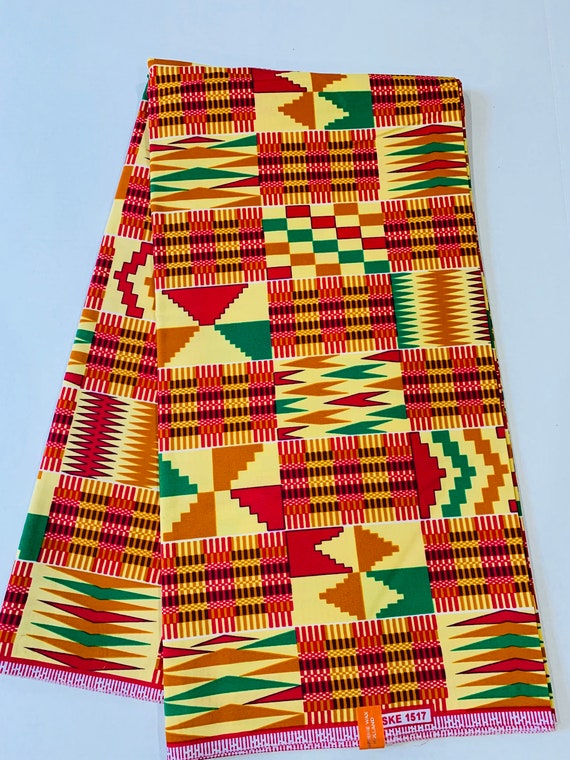 African fabric, African clothing, Africa print fabric, Ankara fabric, African wax print, Cotton Fabric African Head Wrap, Fabric Mask Craft