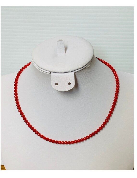 Elegant Coral Bead Necklace, Mother's Day Gift, Nigerian Wedding Bead, Coral bead Necklace, African Wedding Beads Jewelry, Pink /Red coral