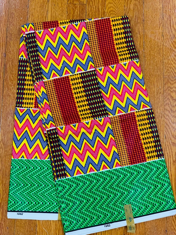 6 yards African fabric, African prints, Ankara fabric, African wax prints, Kente Prints Fabric, 100% Cotton Fabric, African Head Wraps