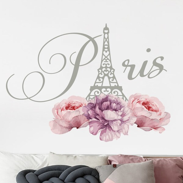 Paris Wall Decals Etsy