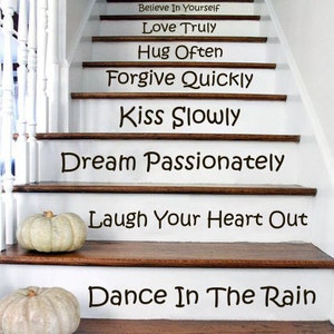 Escalier Stickers Citations Escalier Stickers Citation Nous Etsy Escalier Stickers Citations Escalier Stickers Citation Nous Etsy