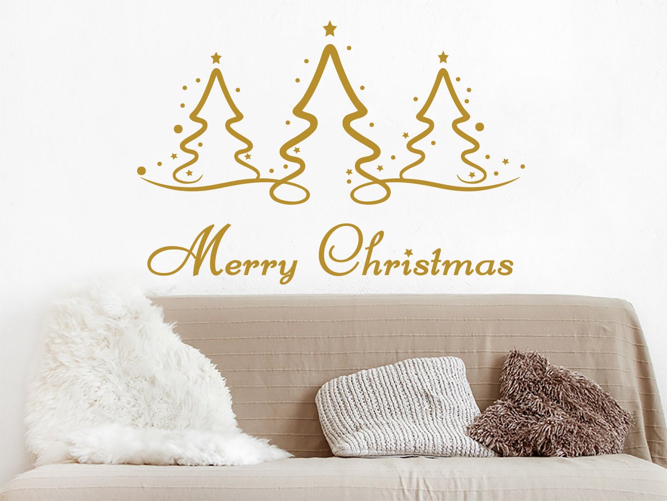 新色追加して再販 Wabjtam 1pc Christmas Wall Decor Window Cling Decal Xmas Tree