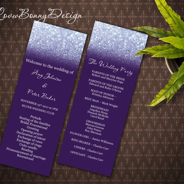 Purple Wedding Theme - Etsy