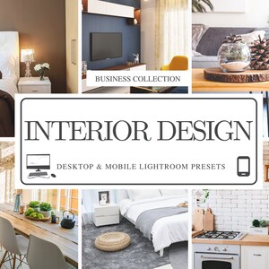 15 Desktop & Mobile Lightroom Presets - Interior Design | Real Estate, Clean, Bright, Photography, Advertising, Marketing, Professional