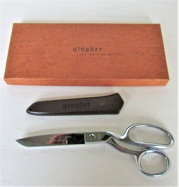 Left Hand Gingher Sewing Scissors 5inch Blade Etsy