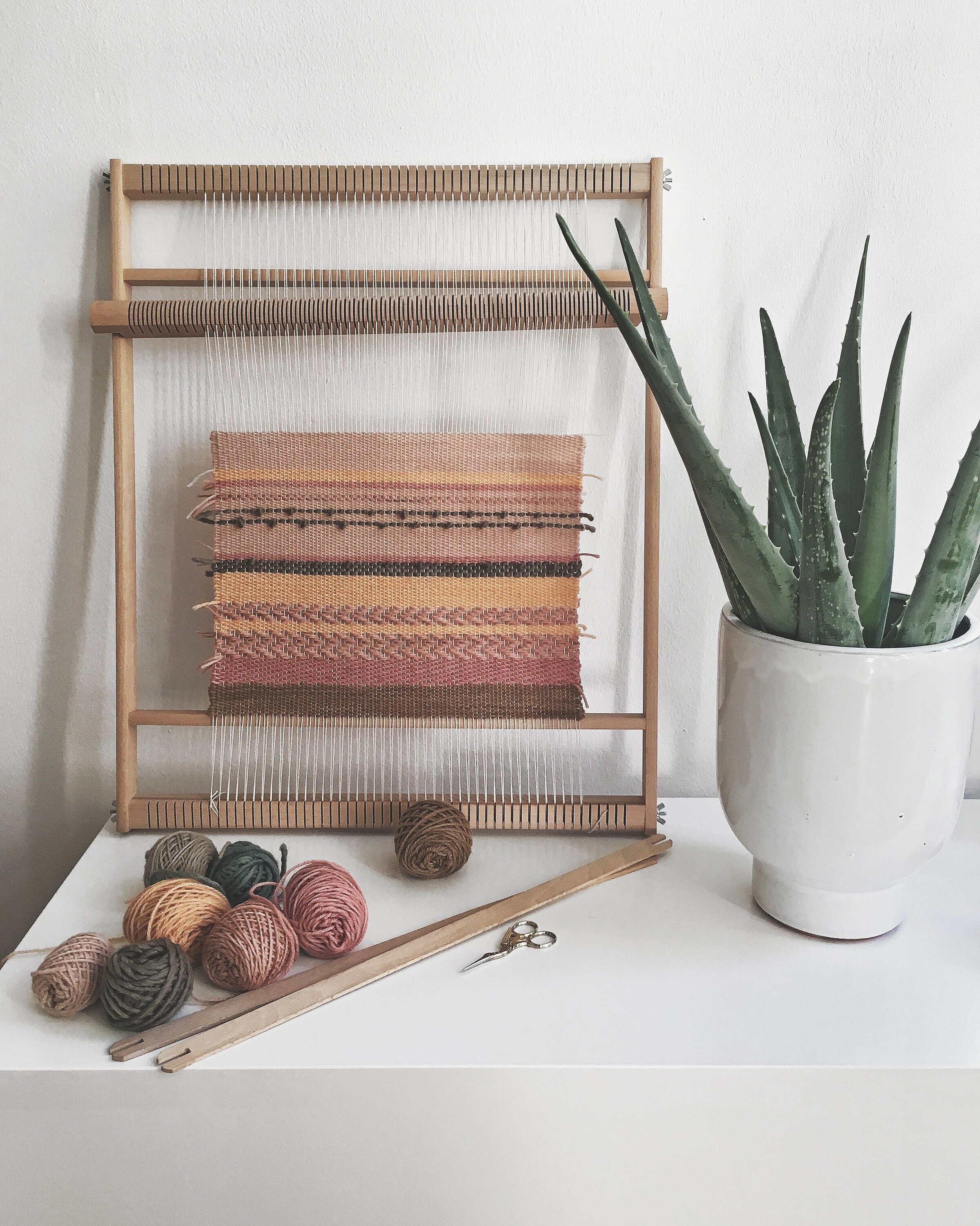 XXL weaving loom 20inch / 50cm, Extra large heddle loom, Big tapestry…