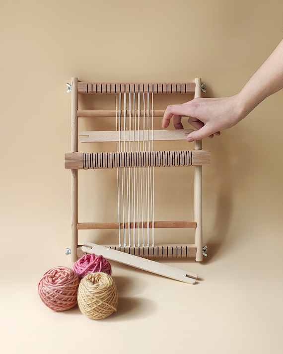 Weaving Loom Kit. Large Lap Loom. Learn to Frame Weave, Tapestry. Beginners  Learn to Weave. -  Israel