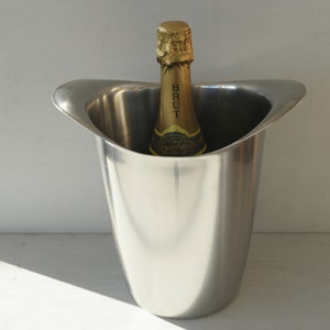 Vintage Mid Century Modern WMF Champagne Cooler by Professor Wilhelm Wagenfeld Germany c. 1960
