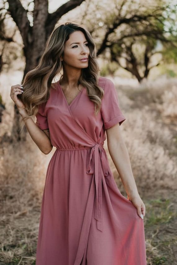 mauve dresses