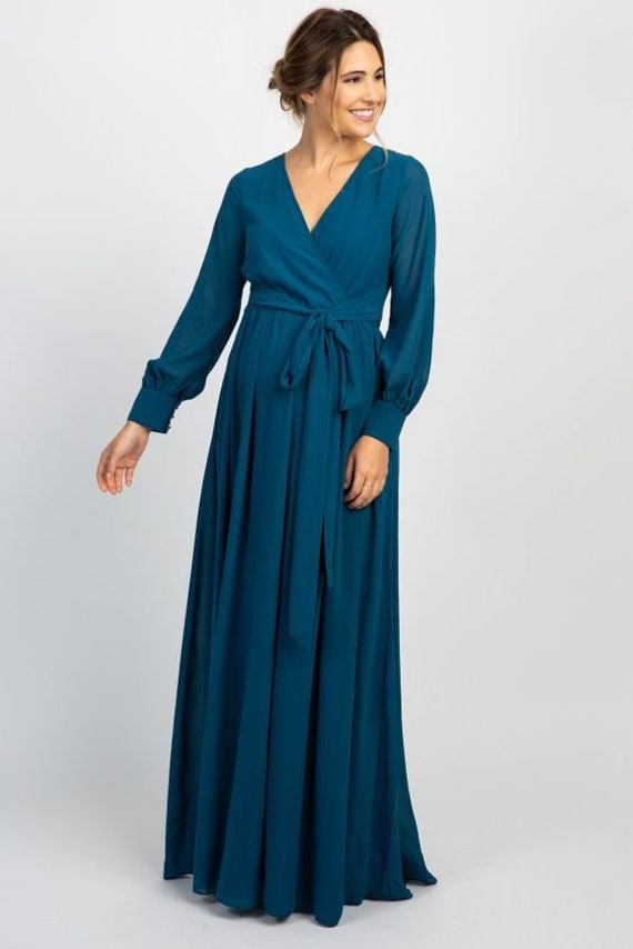 MegayaBali Bridesmaids Dresses, Long Dress, Maxi Wrap Dress, Maxi Summer Dress, WrapDress, Maternity Dress, Plus Size Dress, Wrap Dresses, Custom Dress