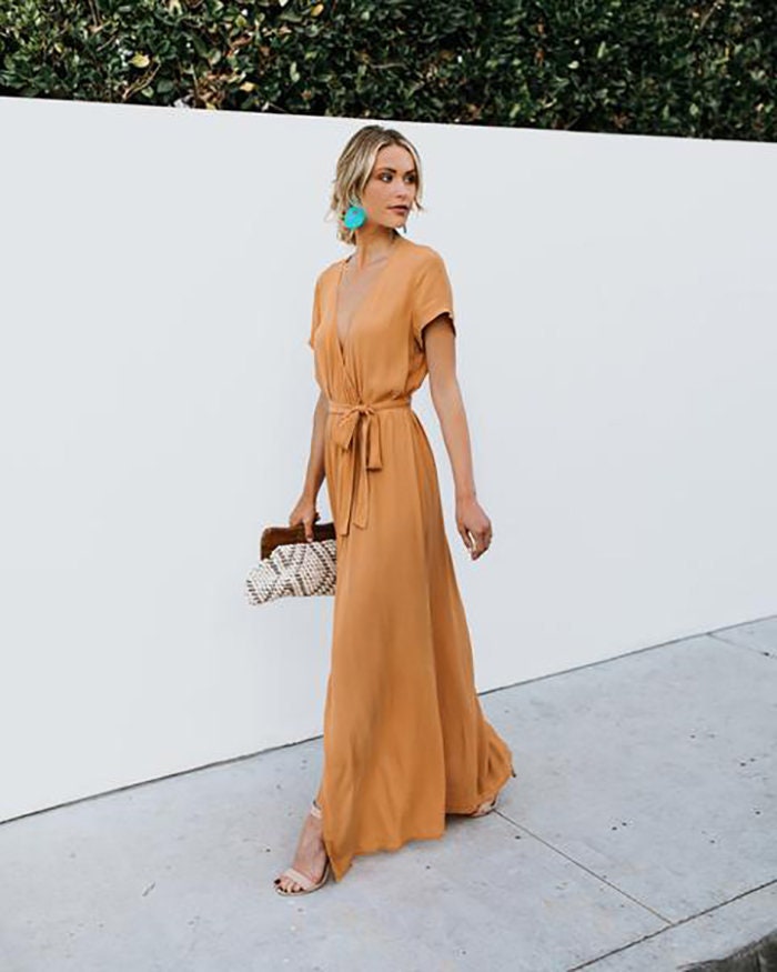 Maxi Wrap Dress, Wrap Dresses, Long ...