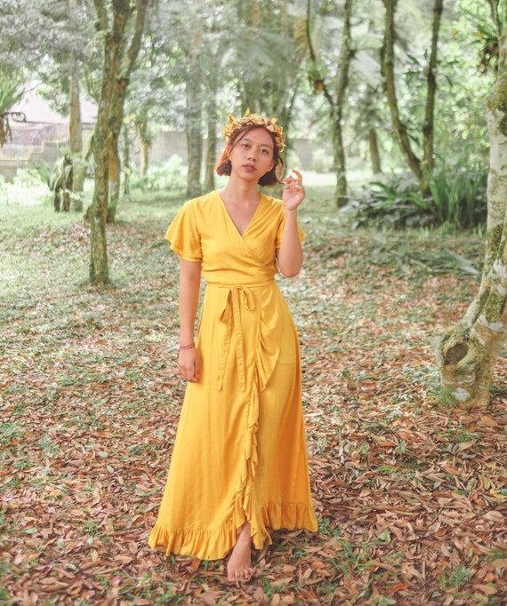 Autumn clearance wrap dress
