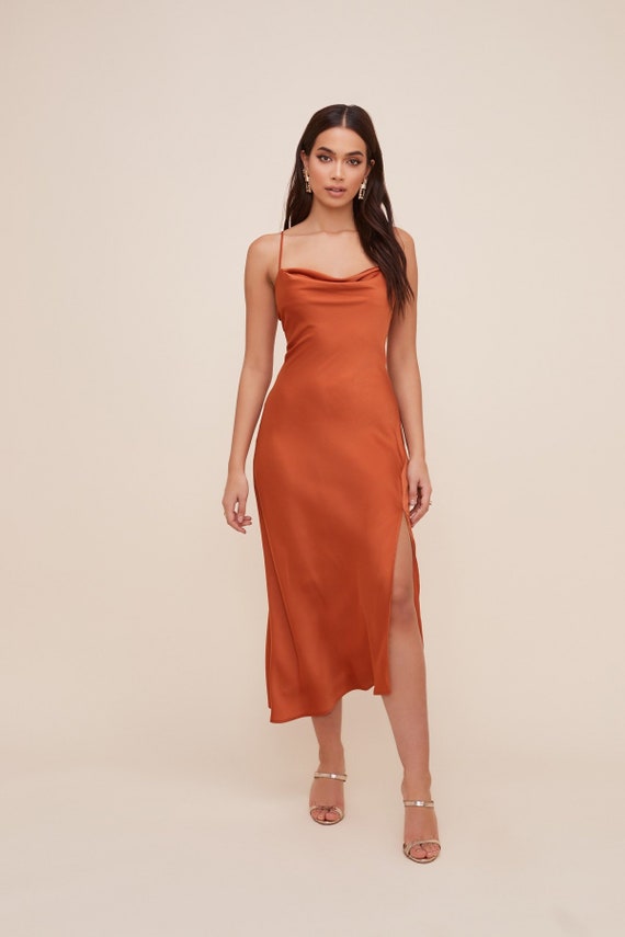 Elección eximir en voz alta Fiesta nupcial satinada color naranja óxido vestidos de dama - Etsy España Elección eximir en voz alta Fiesta nupcial satinada color naranja óxido vestidos de dama - Etsy España