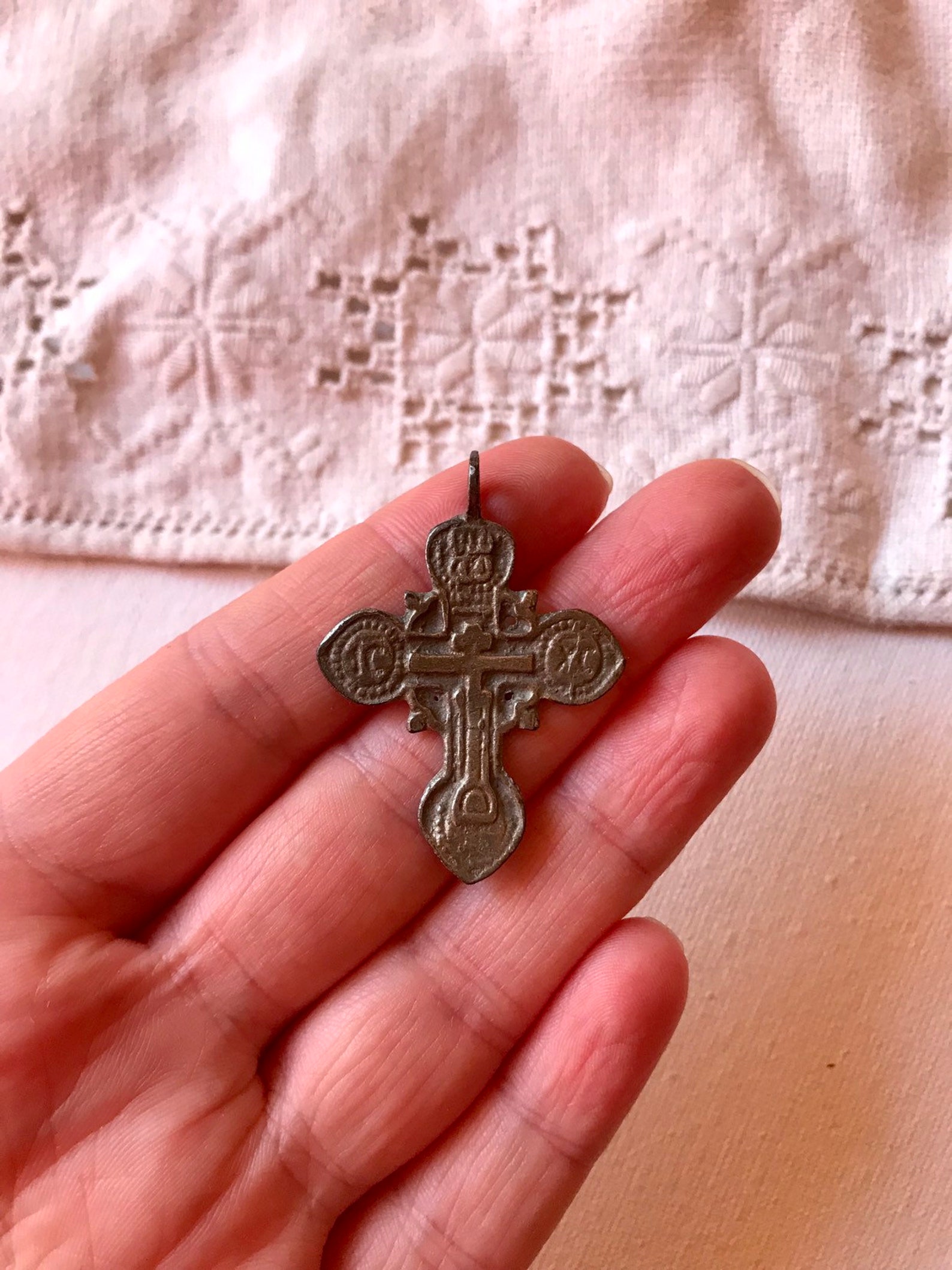 Antique russian ukrainian orthodox cross Antique Old Believer Etsy