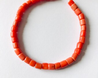 Antique Coral Beads - Etsy