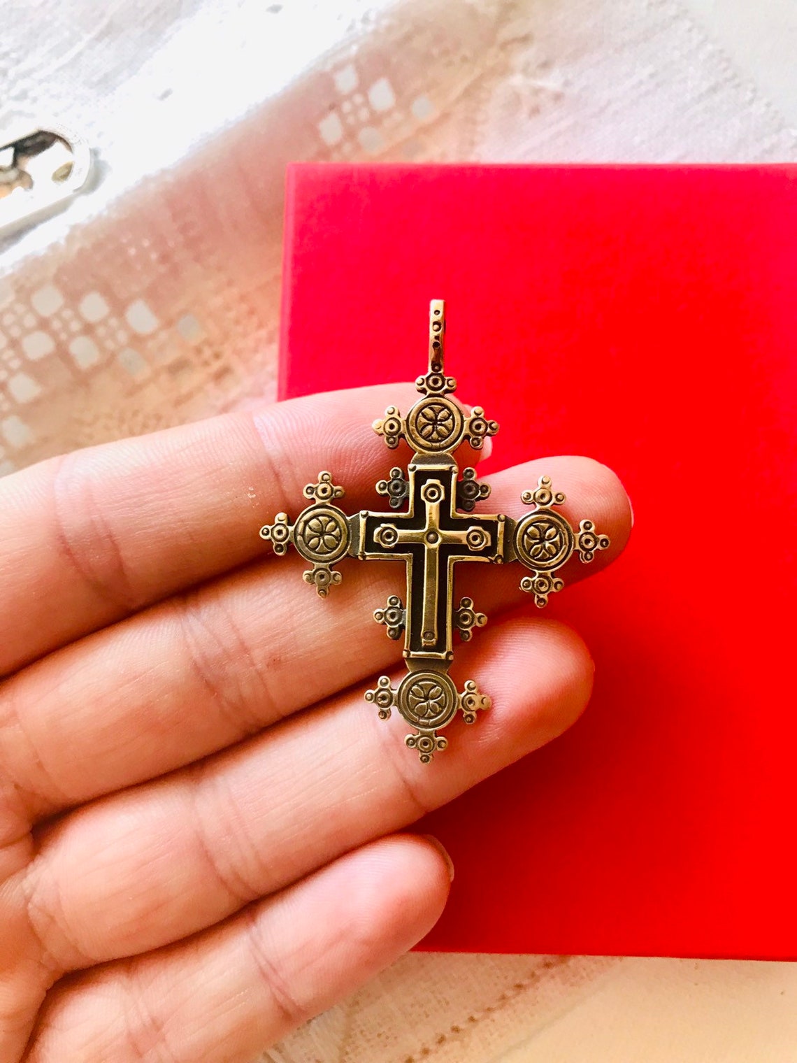 Ukrainian pendant Ukrainian jewelry Ukrainian cross Ukrainian Etsy