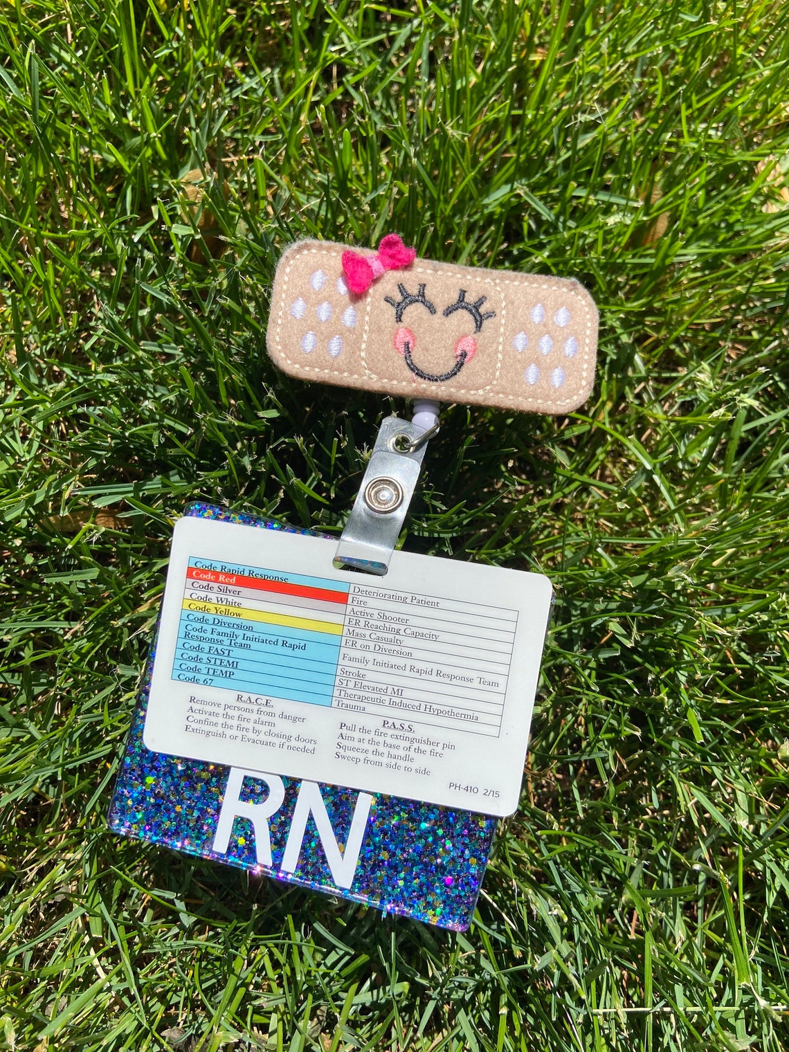 Glitter Badge Buddies Etsy