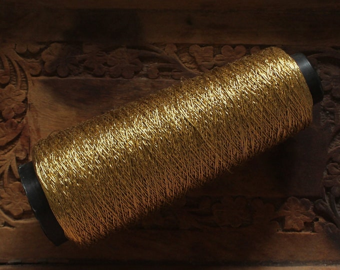 Dull Gold Zari Metallic Passing/couching/gilt Thread-japan Thread ...