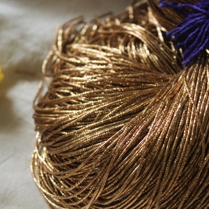 Light Blue French Wire-Metallic Rough Wire-Purl-Goldwork Purl-goldwork embroidery-goldwork supplies-Dapka-1mm