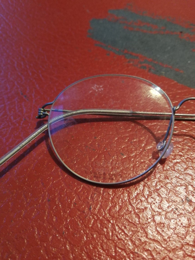 Lindberg Panto 48 barbed-wire rim Glasses | Etsy