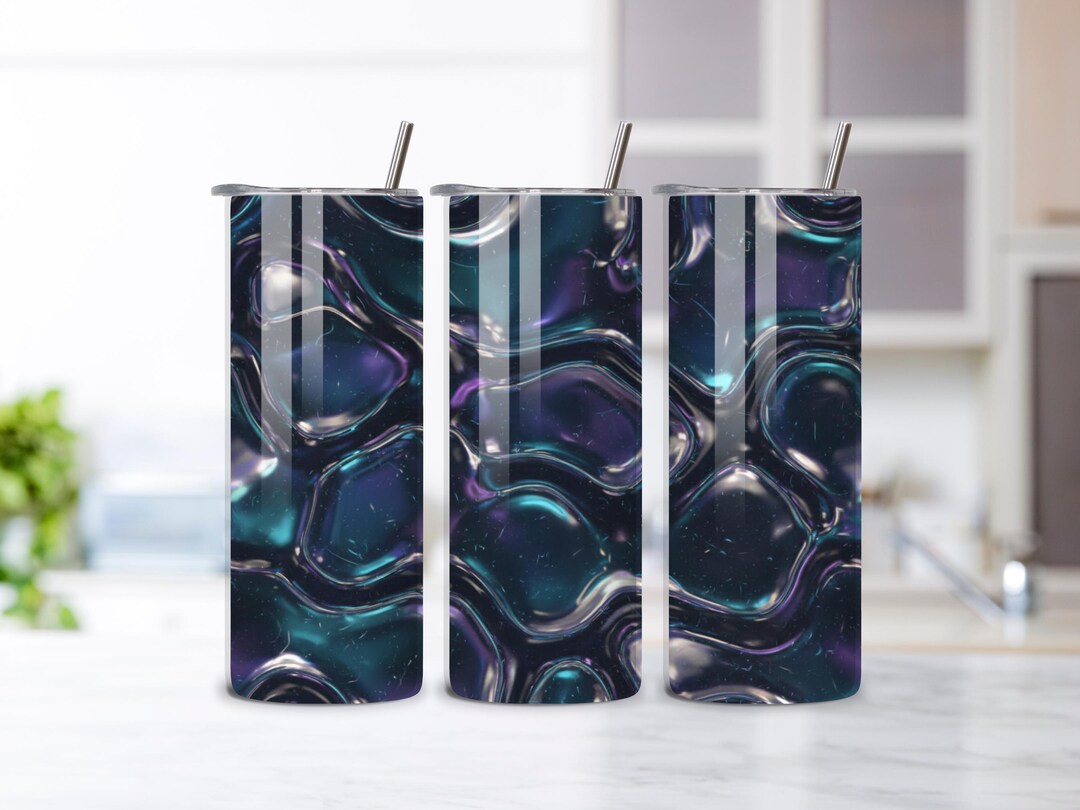 Alien Skin Texture, Iridescent Liquid Surface, Dark Abstract Gel ...