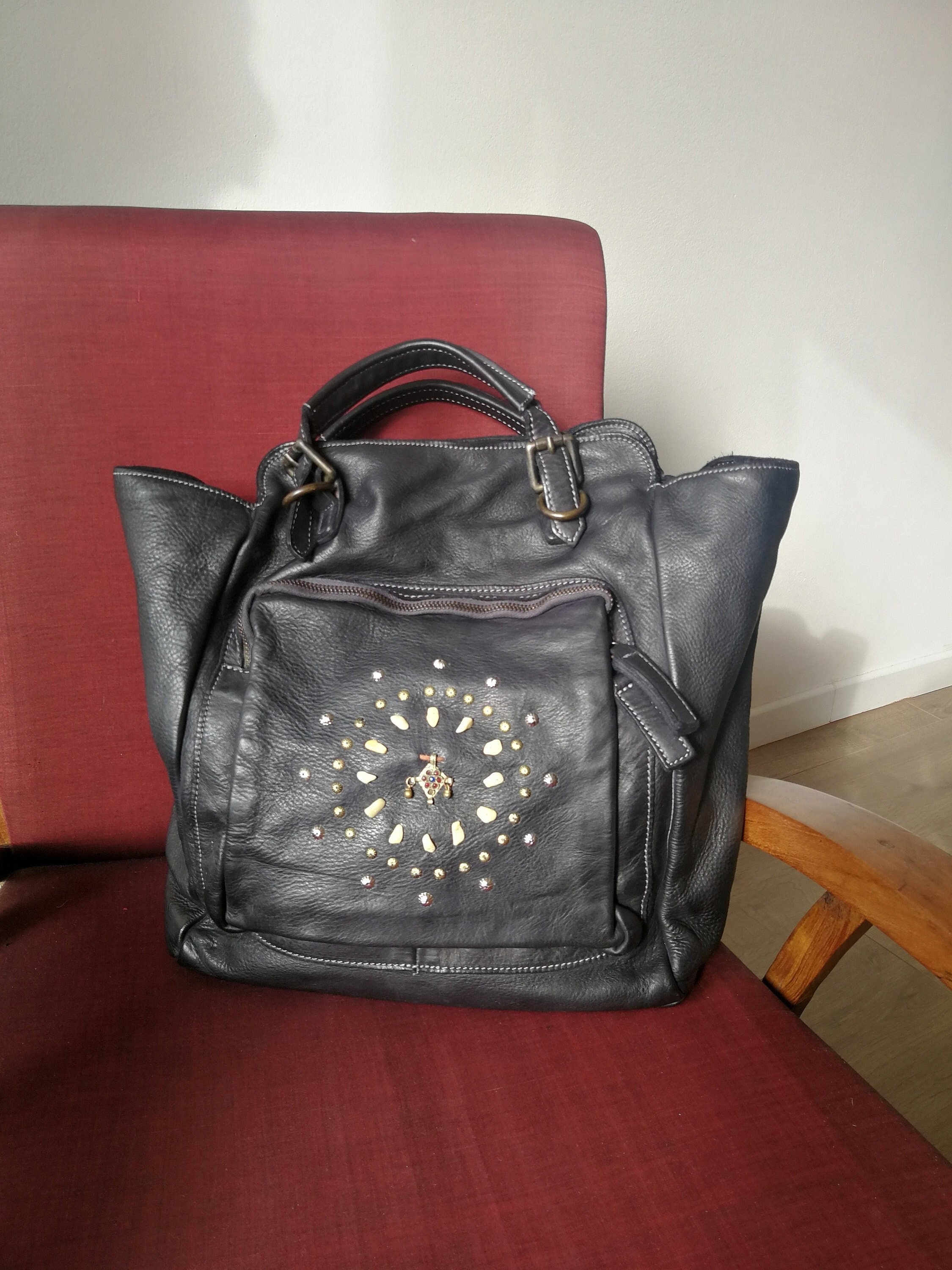 00s vintage campomaggi ギミック 2wayショルダーバッグ CAMPOMAGGI 2WAY Shoulder Bag Vintage | eBay